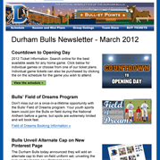 durham bulls email template