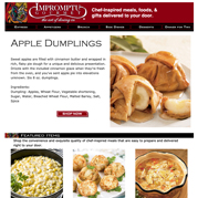 Impromptu email template