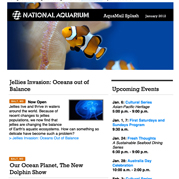 national aquarium email template