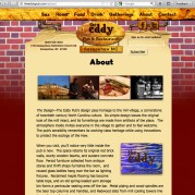 The Eddy Pub website