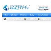 universal textiles email template